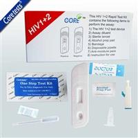 ВІЛ 1/2 швидкий тест для самотестування,Coretests